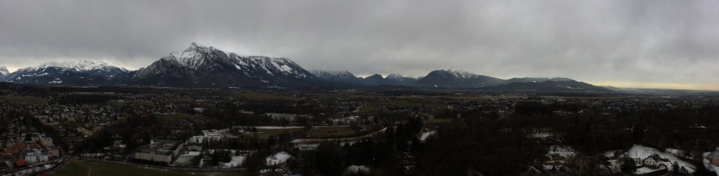 Austria - Salzburg - View south from Festung